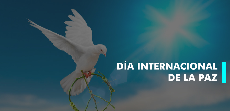 Imagen de la conmemoración del Día Internacional de la Paz
