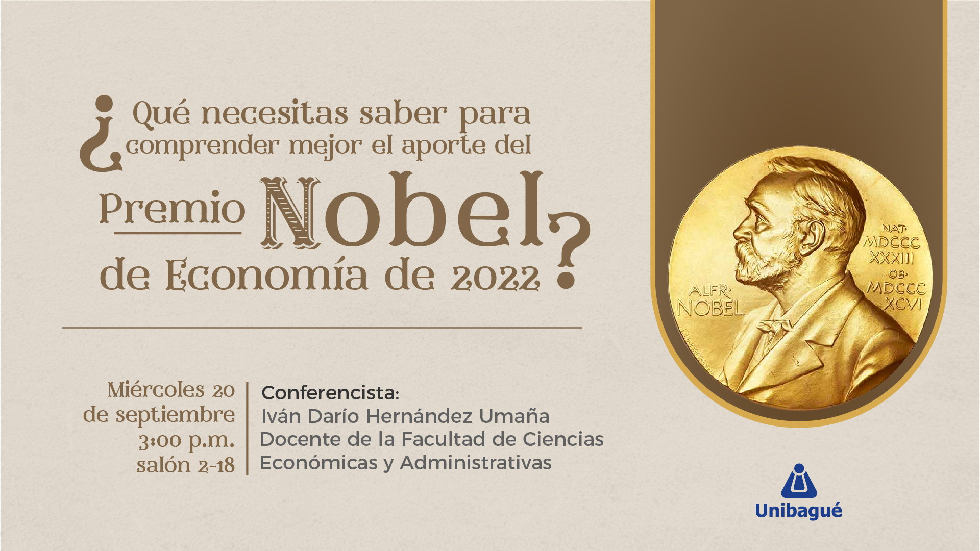 Exaltamos los premios Nobel de Economía