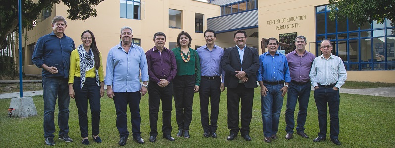 Del 16 al 19 de julio, acudieron a Unibagué 10 rectores del Instituto Federal de Educación Ciencia y Tecnología del Triángulo Minero de Brasil.