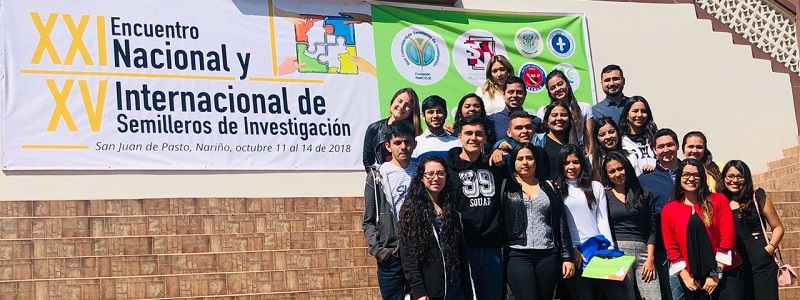 La Universidad de Ibagué participó en el XXI Encuentro Nacional y XV Encuentro Internacional de Semilleros de Investigación, con 19 estudiantes de semilleros, quienes presentaron 16 trabajos.