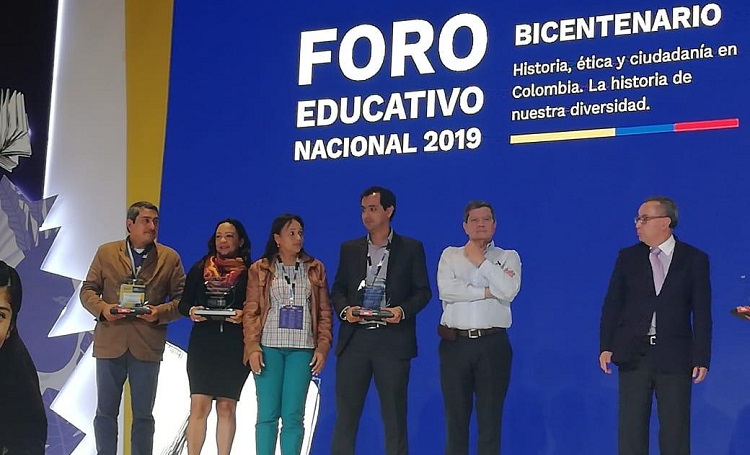 Foro Educativo Nacional - premio a Paz y Región - Bogotá 2019