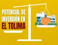 Potencial de inversión en el Tolima