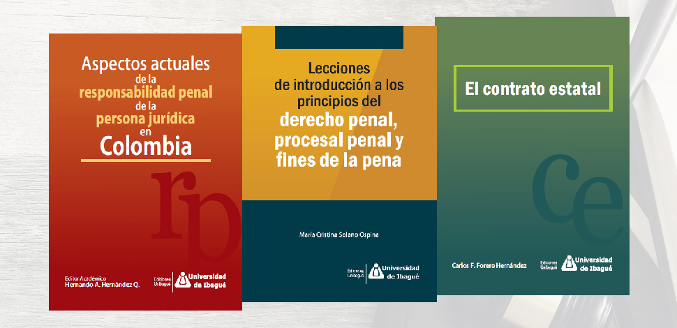 Lanzamiento de libros enfocados al derecho